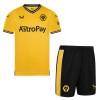 Officiële Voetbalshirt + Korte Broek Wolverhampton Thuis 2023-24 - Kids